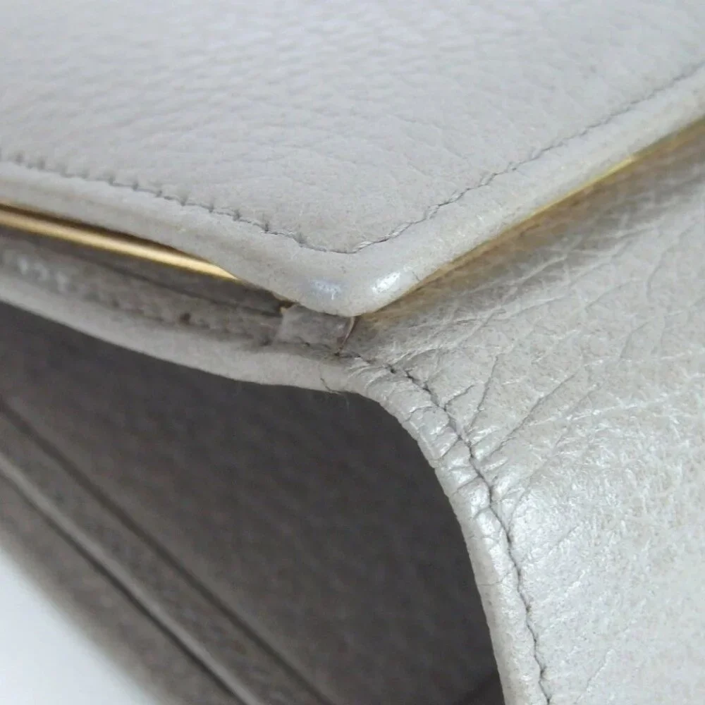 Authentic Christian Dior wallet leather [Used]